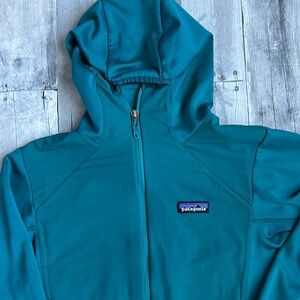 Patagonia Polartec zip up green medium